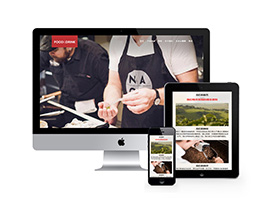 咖啡奶茶原料制作類網站織夢模板(自適應手機端)