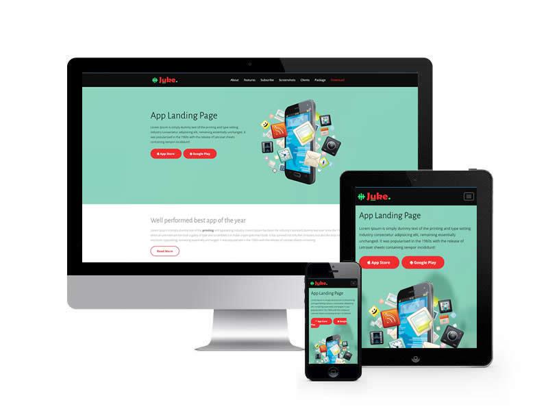 APP軟件類網(wǎng)站HTML靜態(tài)模板